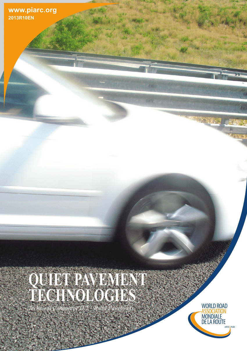 PDF Quiet Pavement Technologies