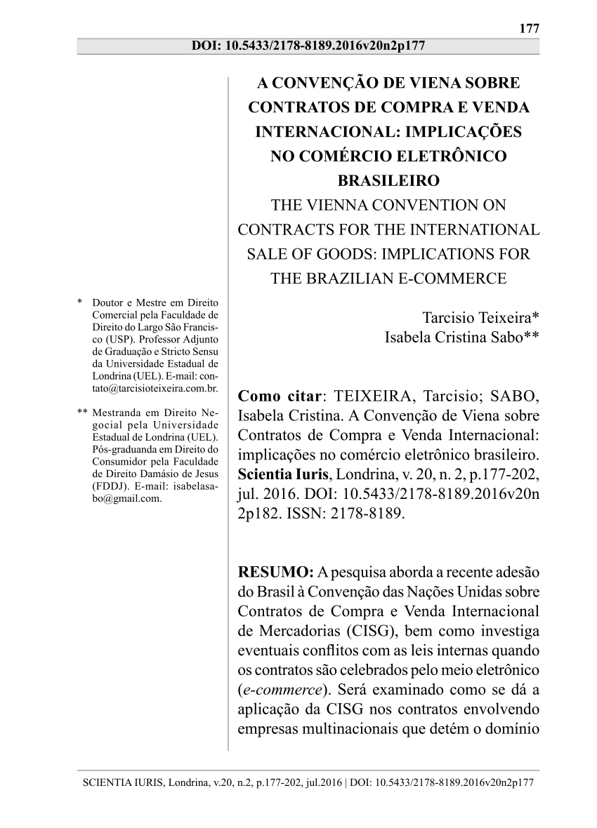 Compra e Venda Internacional de Mercadorias - Almedina Brasil