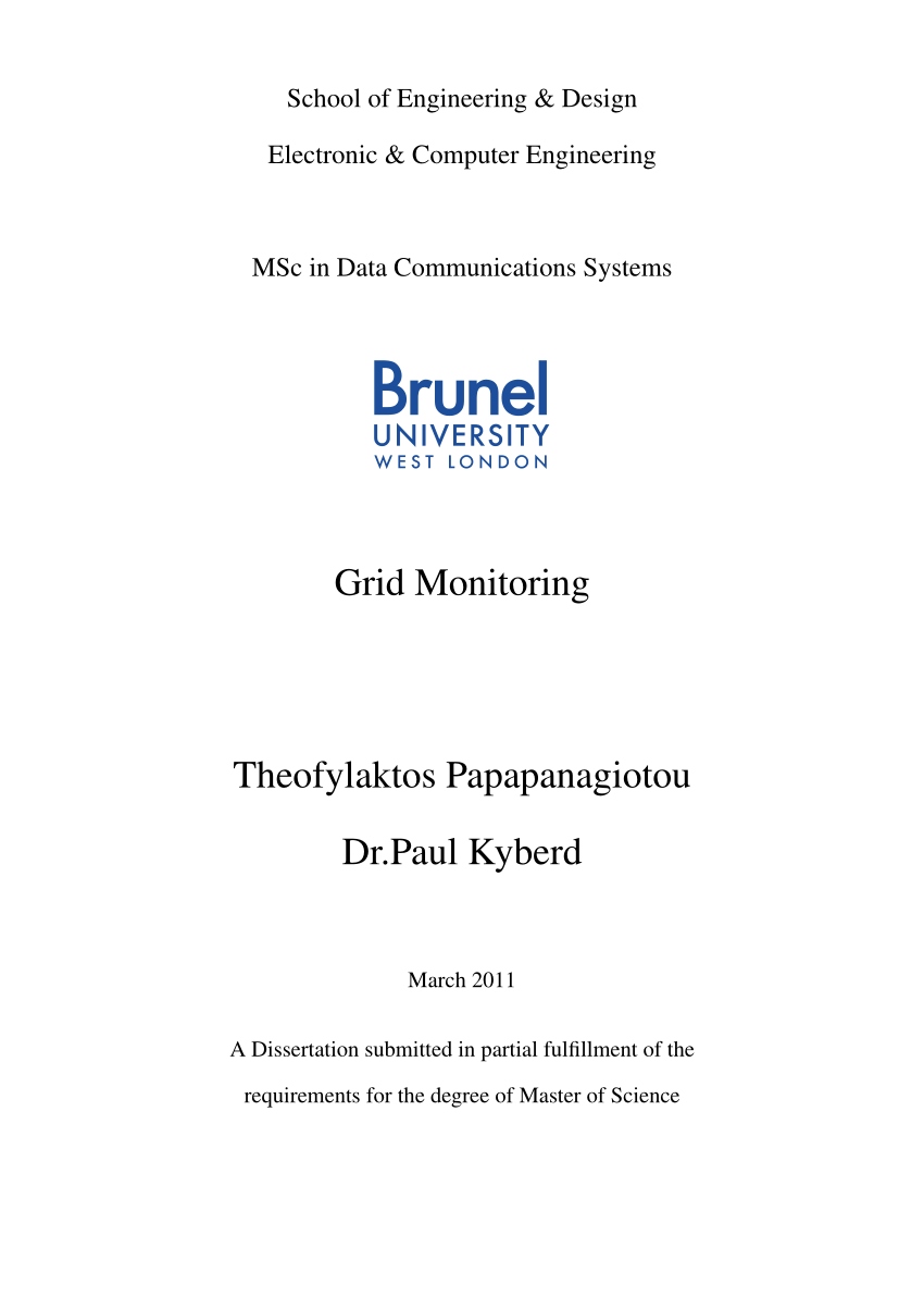 (PDF) Grid computing monitoring