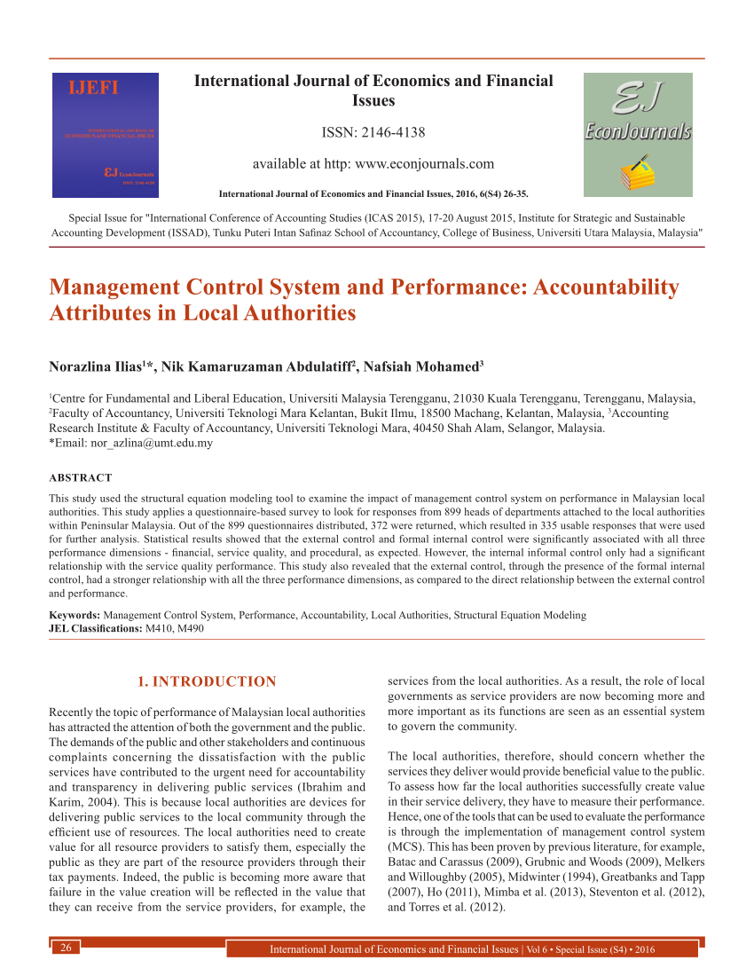 PDF] Reflexes of Application of Funds on the Design and Use of the  Management Control System