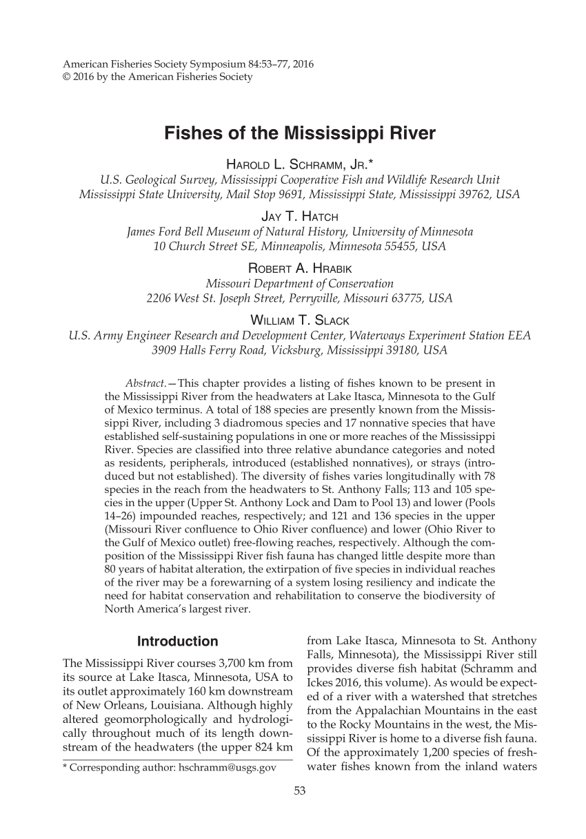 Trotline Fishing on The Mississippi - Cape Girardeau History and