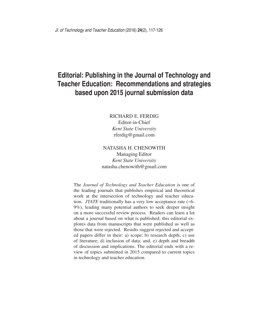 journal article on education technology