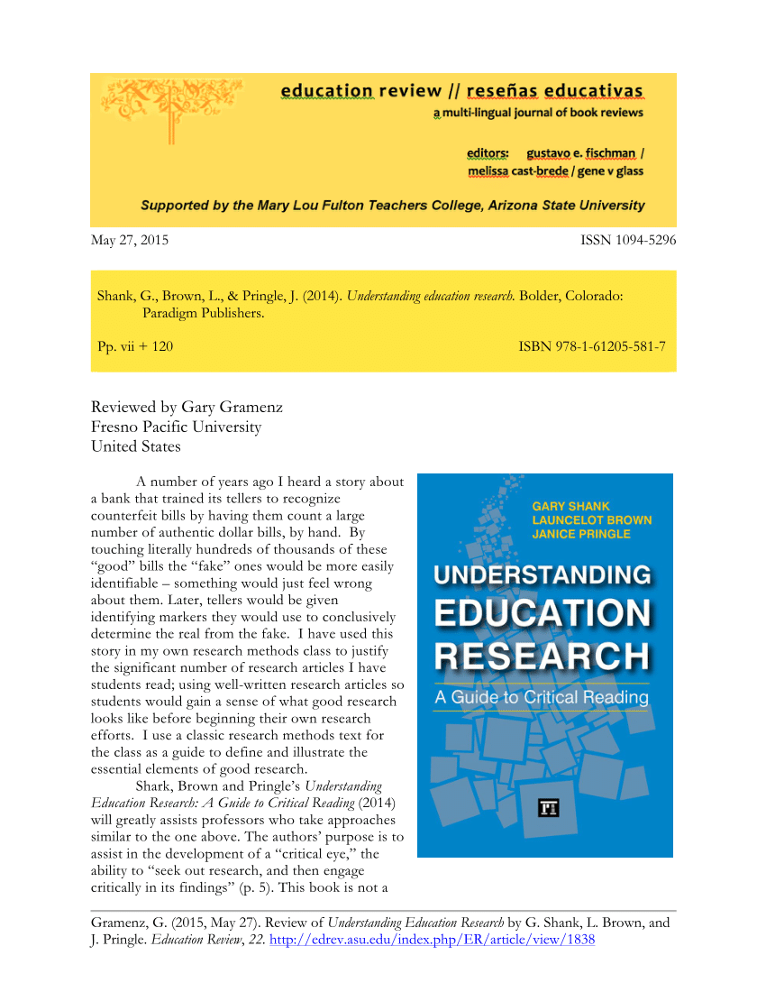 research about education pdf