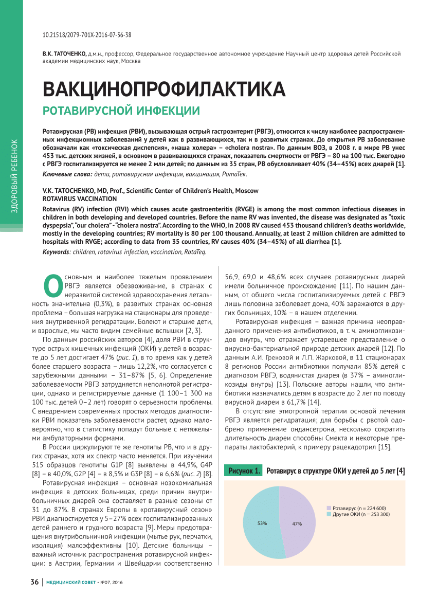 PDF) Rotavirus vaccination