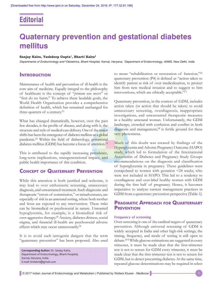 Diabetes Mellitus Journal