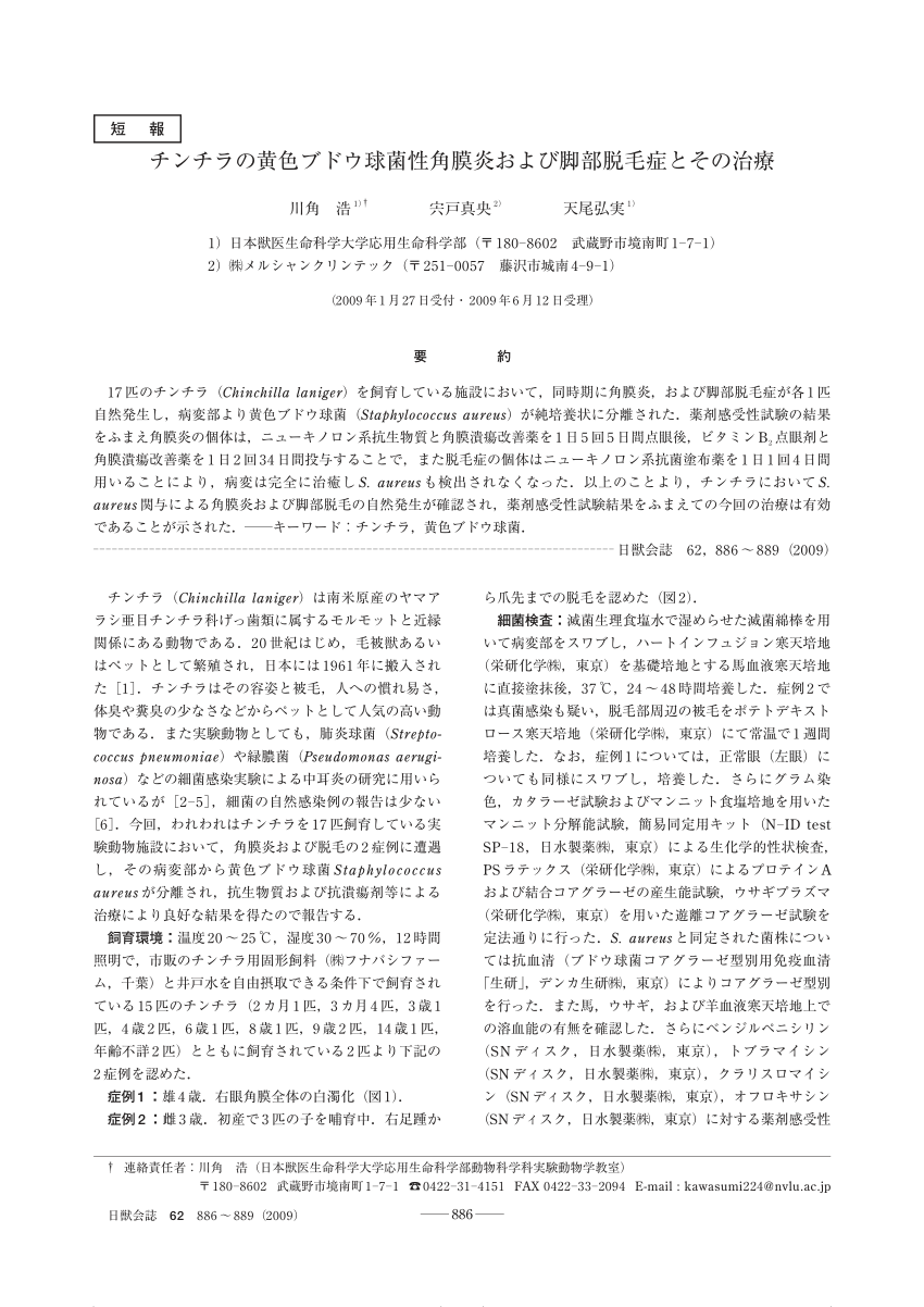 PDF) Spontaneous Staphylococcus aureus Infection with Keratitis