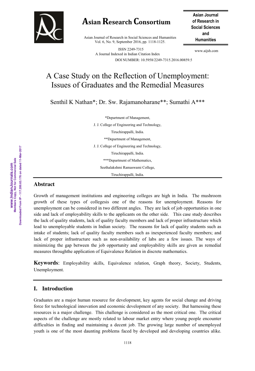 literature review on unemployment rate