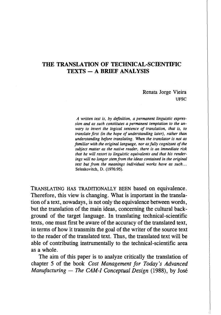 thesis about translate