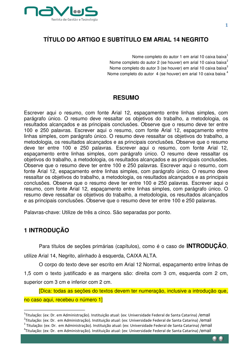 Pdf Modelo De Artigo Pdf 0457