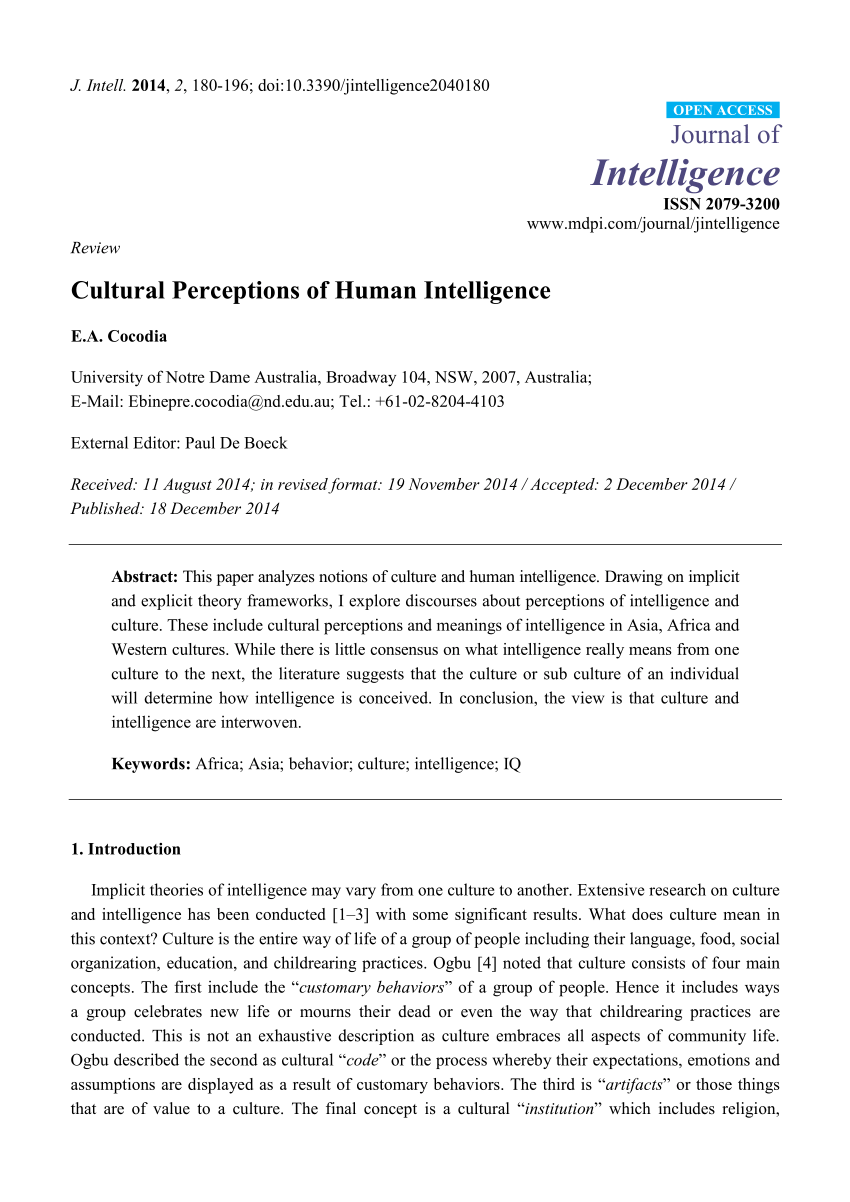 thesis on perceptions pdf