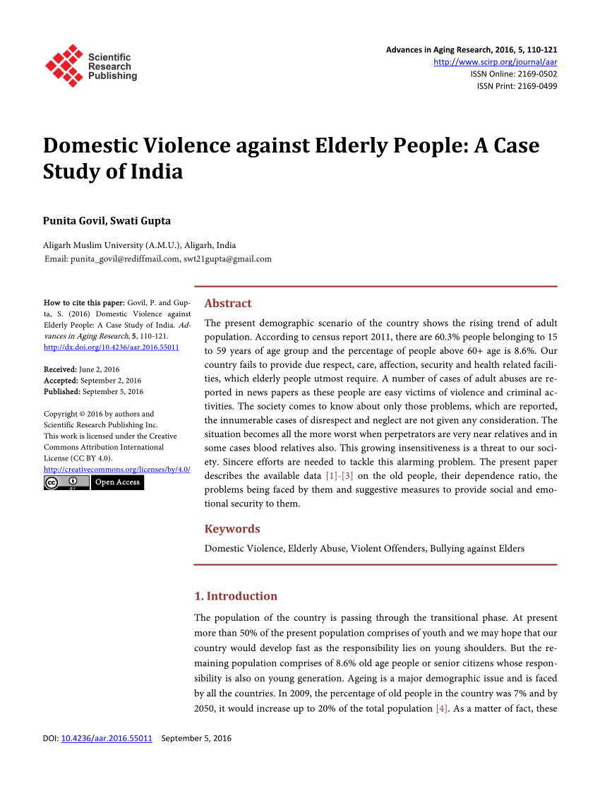 domestic violence case study examples india