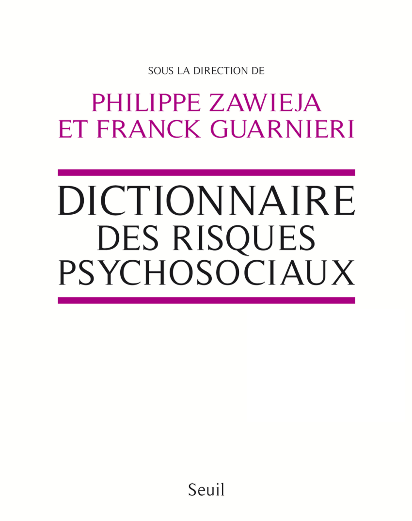 Pdf Facteurs Psychosociaux