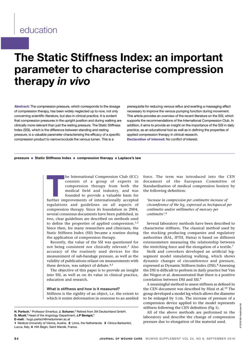 Selecting appropriate compression for lymphedema patients