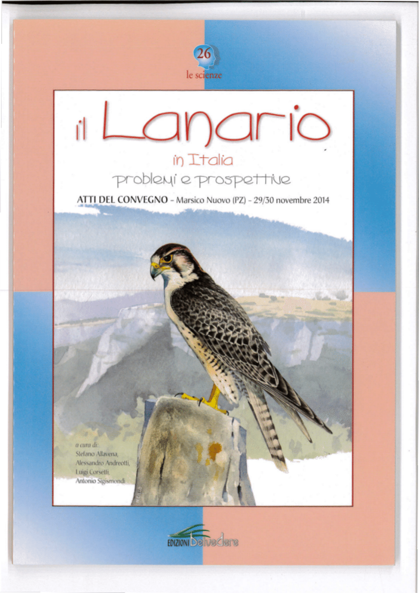 Pdf La Situazione Del Lanario Falco Biarmicus In Toscana