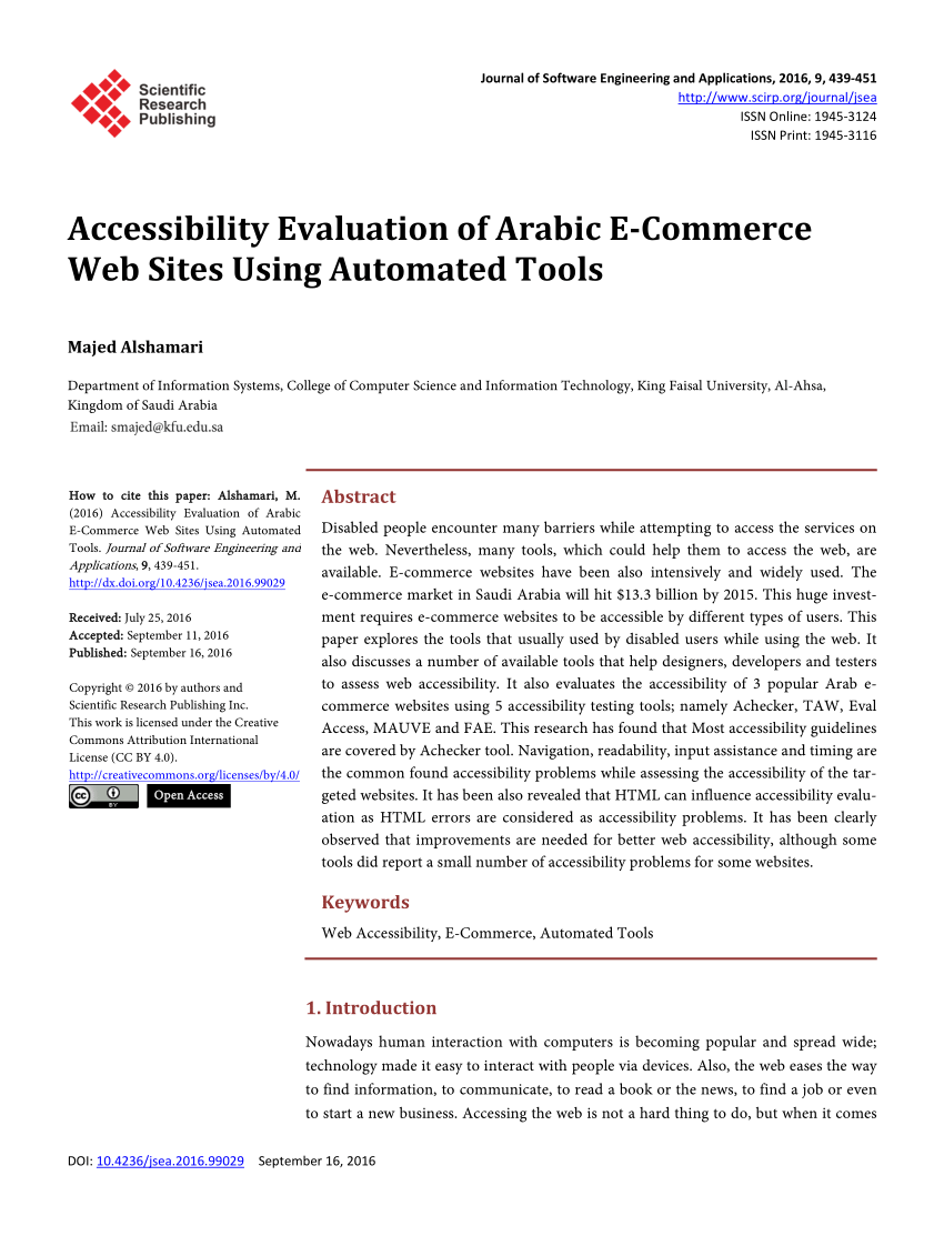 Pdf Accessibility Evaluation Of Arabic E Commerce Web Sites Using 2512