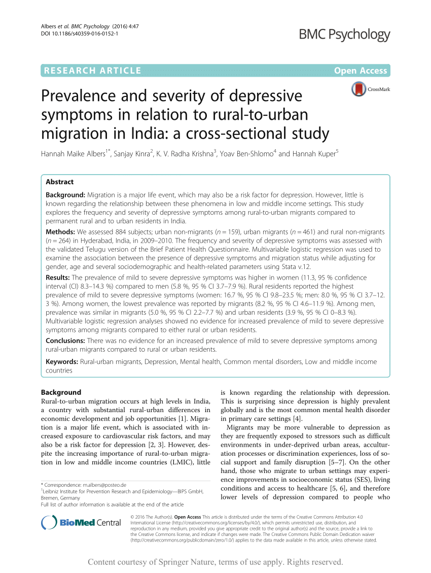 Inequalities in the prevalence of major depressive disorder in Brazilian  slum populations: a cross-sectional analysis, Epidemiology and Psychiatric  Sciences