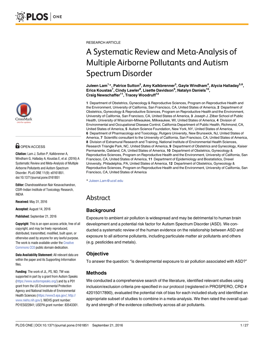 Frontiers  Bridging the environment and neurodevelopment for children's  health: Associations between real-time air pollutant exposures and  cognitive outcomes