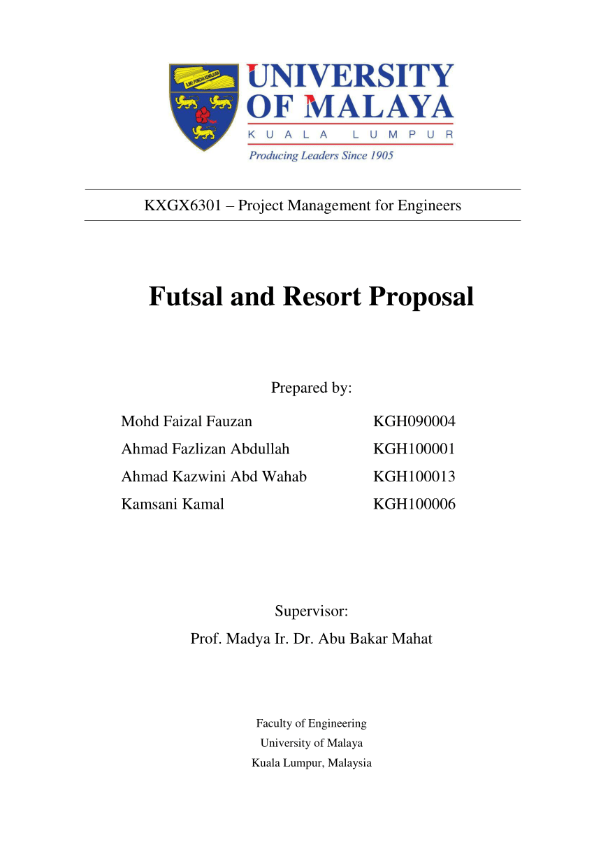 proposan permohonan dana futsal pdf