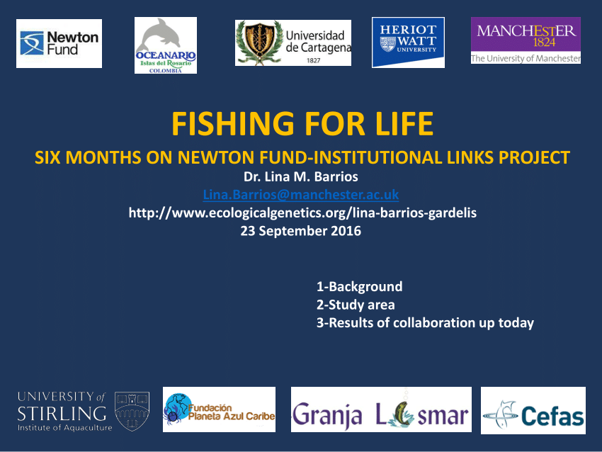 (PDF) FISHING FOR LIFE first six months of our Institutional Links