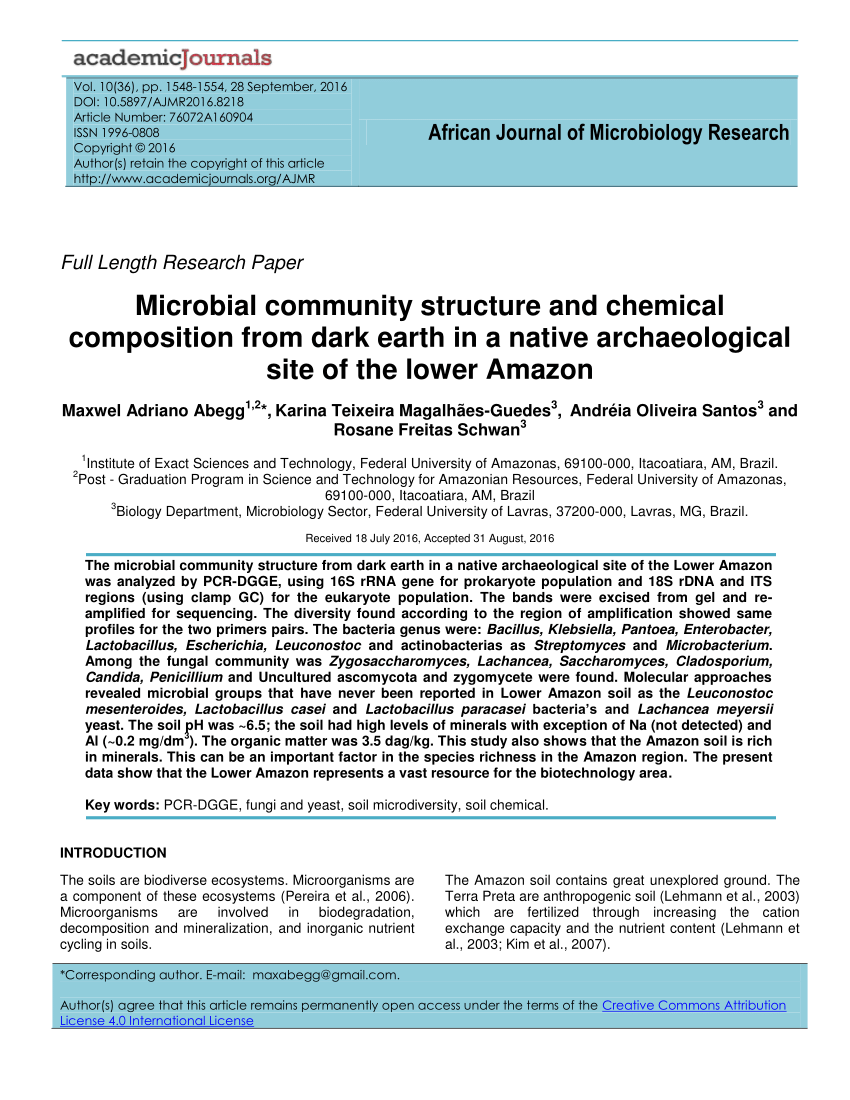 recent microbiology research articles