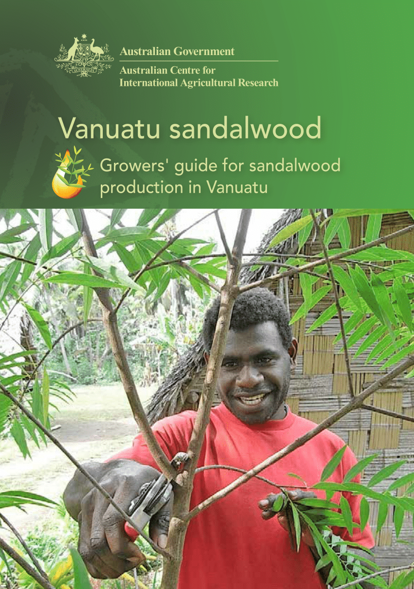 Pdf Vanuatu Sandalwood Growers Guide For Sandalwood Production In Vanuatu
