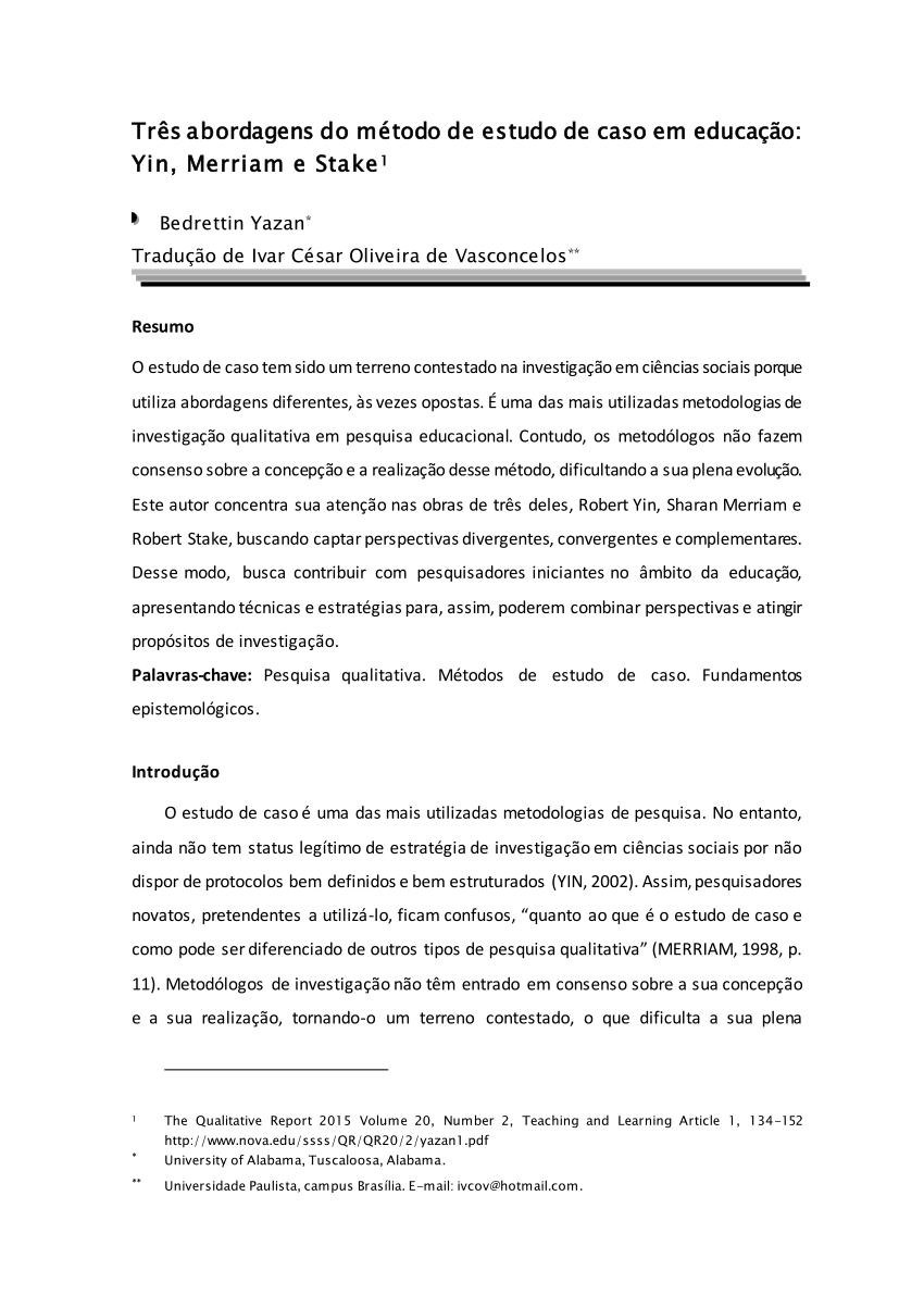 PDF) ANÁLISE POR TRIANGULAÇÃO DE MÉTODOS: UM REFERENCIAL PARA