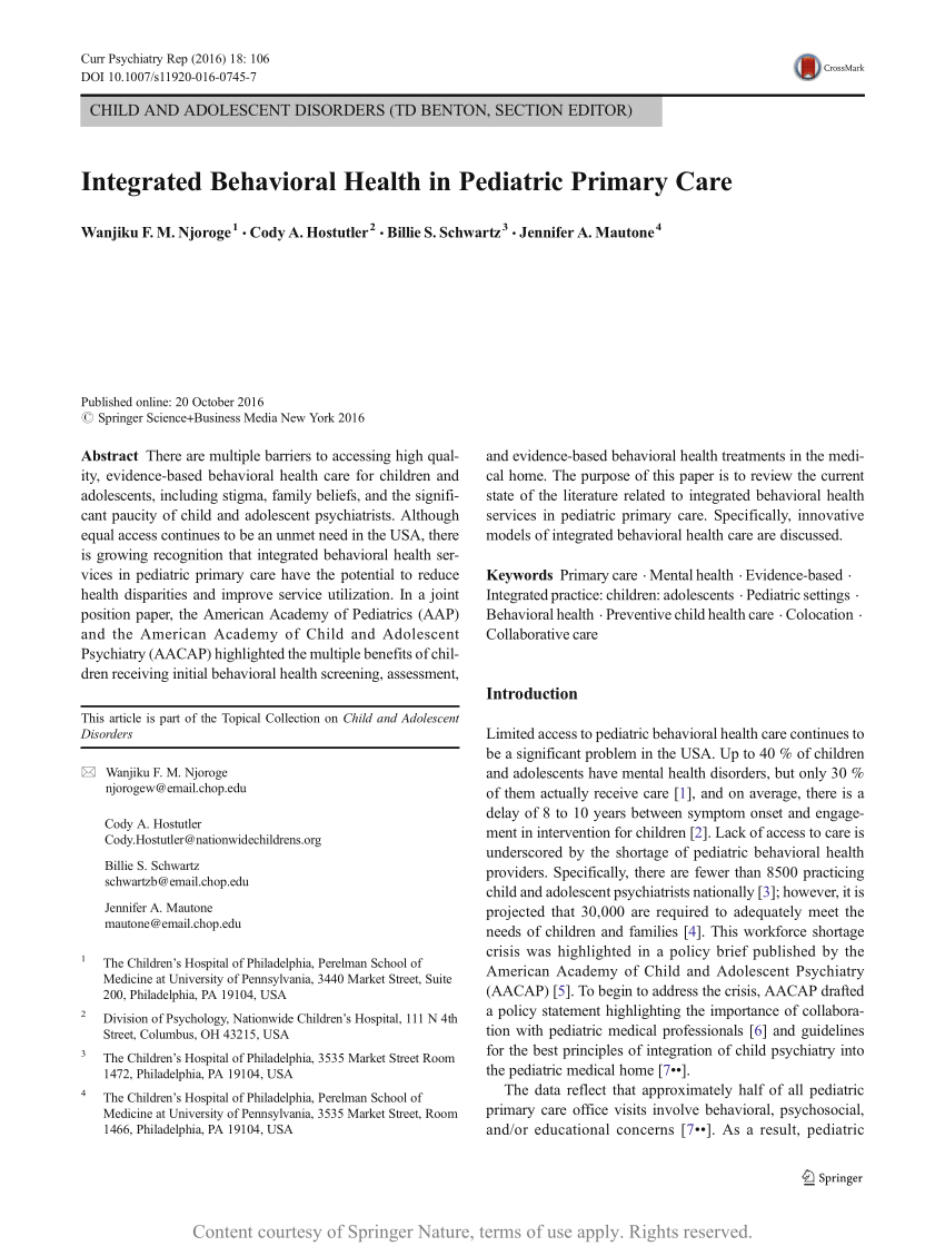 integrated-behavioral-health-in-pediatric-primary-care-request-pdf