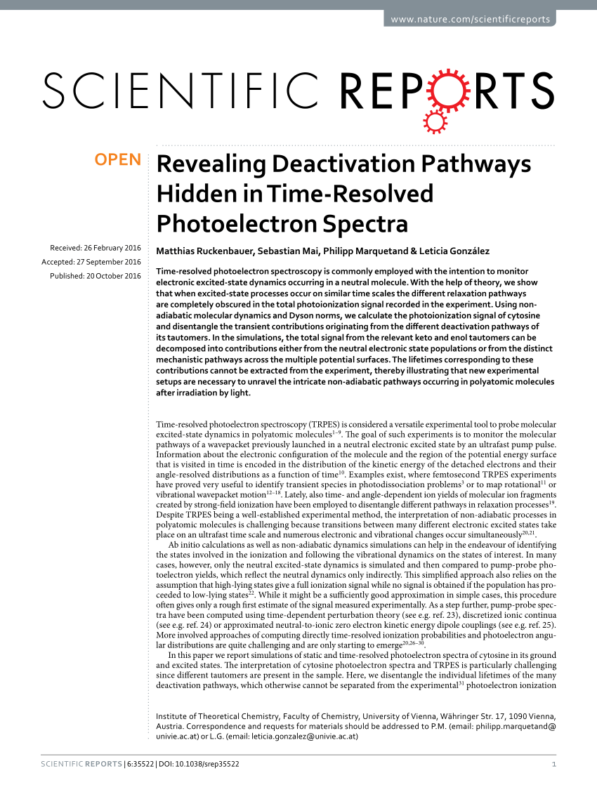 Femtosecond Time Resolved Photoelectron Imaging Toshinori - 