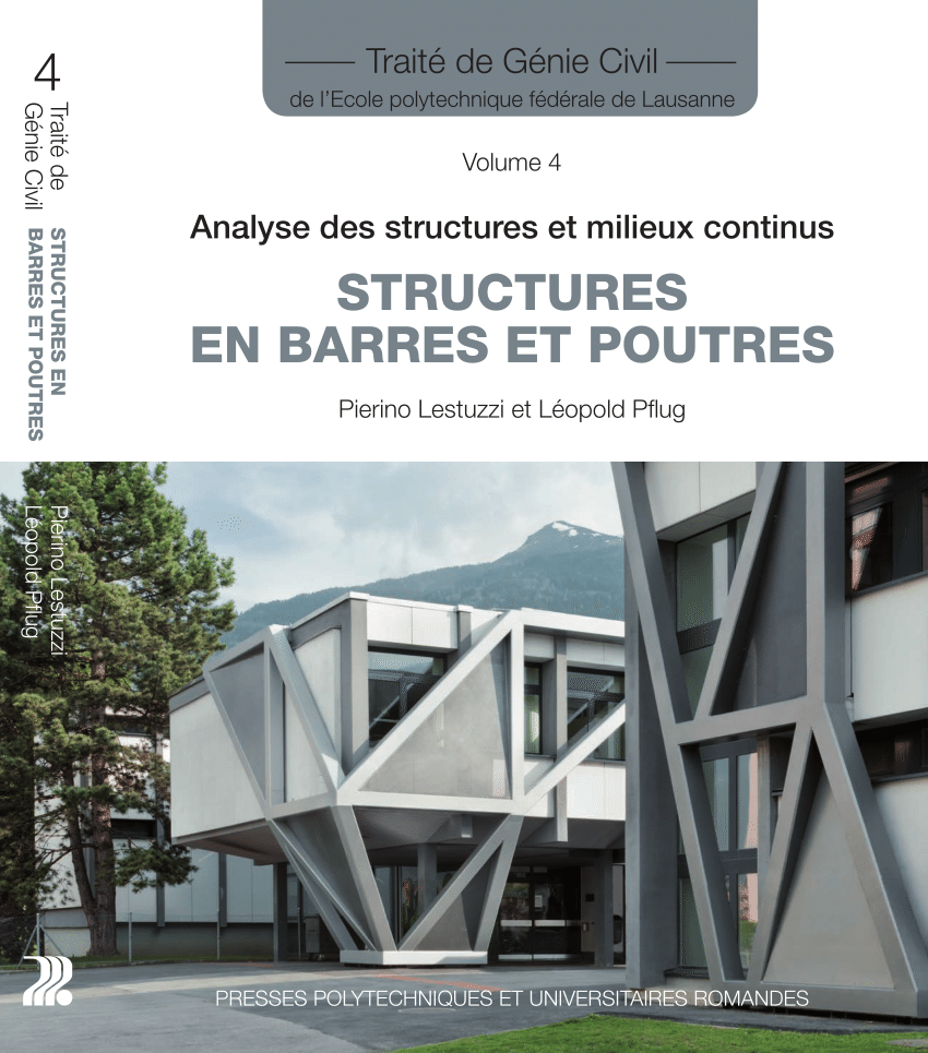 Pdf Analyse Des Structures Et Milieux Continus Structures En Barres Et Poutres Tgc Volume 4 7786