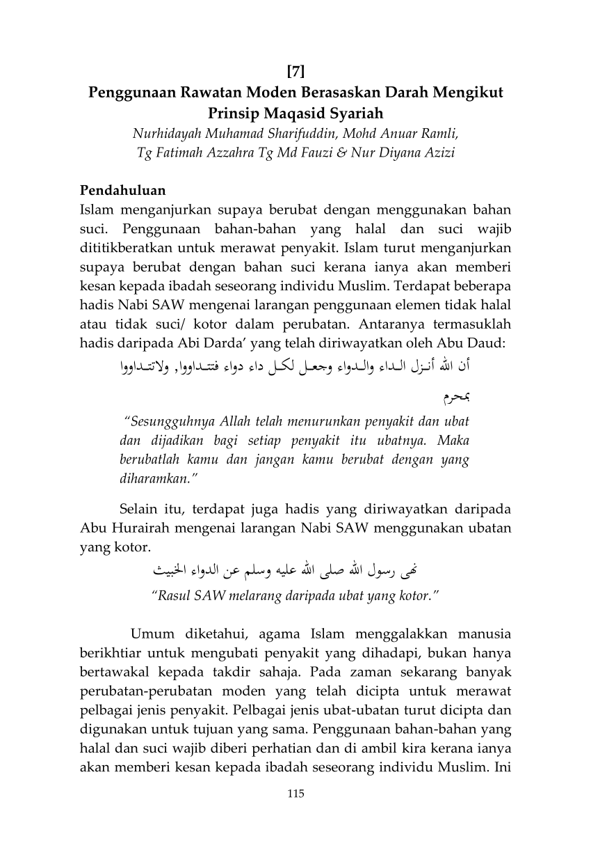 5 prinsip maqasid syariah