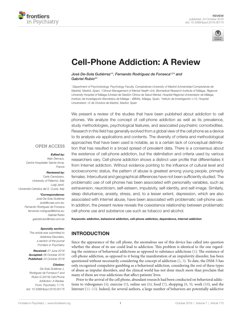 cell phone addiction argumentative essay