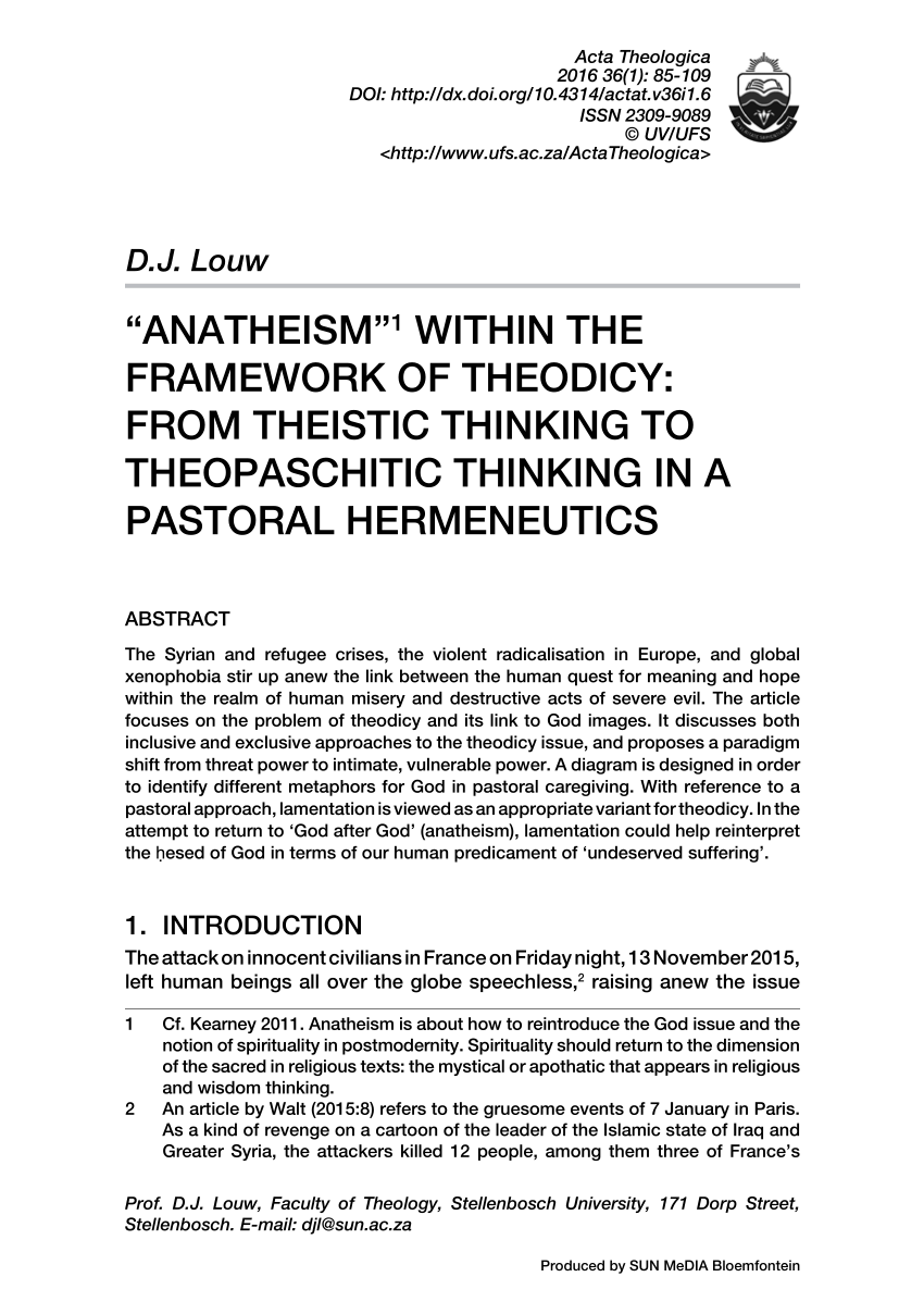 PDF) Transcending a Dualistic Reading of Gaudium et Spes 22 and 36