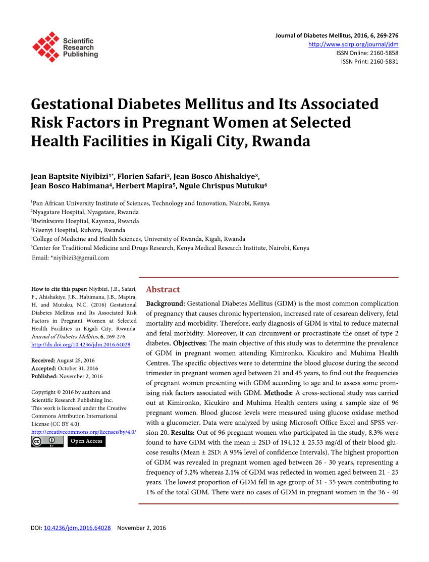 Case study of diabetes mellitus type 2 pdf
