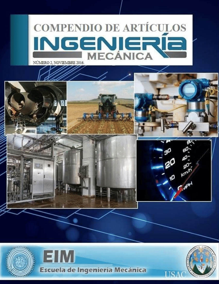 Pdf Articulos De Ingenieria Mecanica Volumen 2 Noviembre 2016
