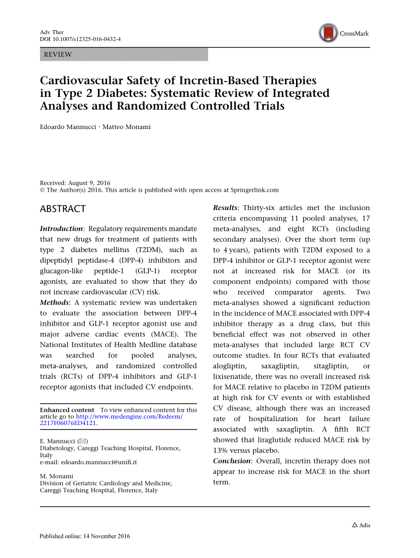 literature reviews on diabetes