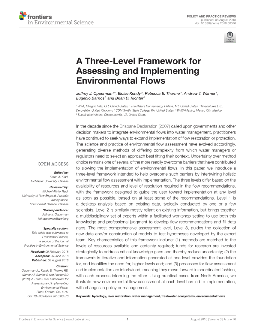 thesis on environmental management