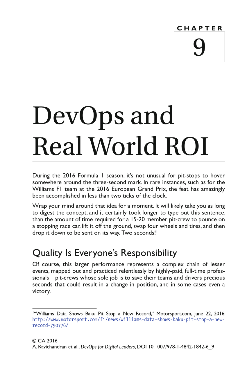 PDF) DevOps and Real World ROI