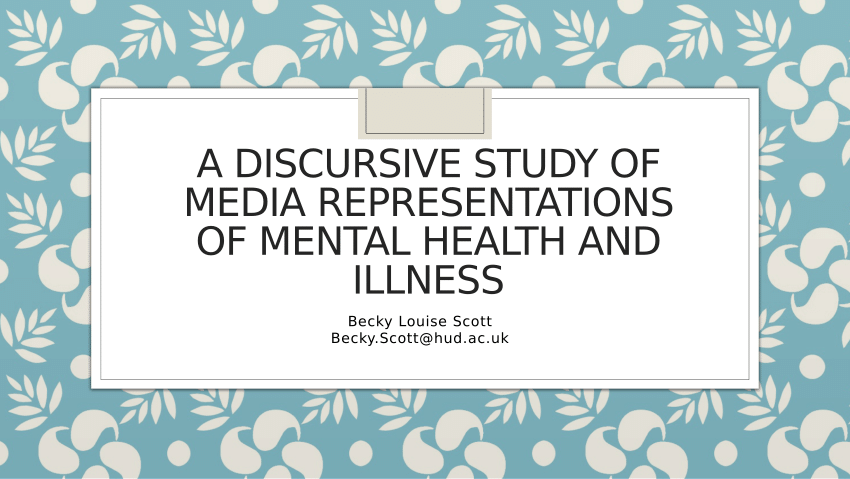 discursive essays on mental health