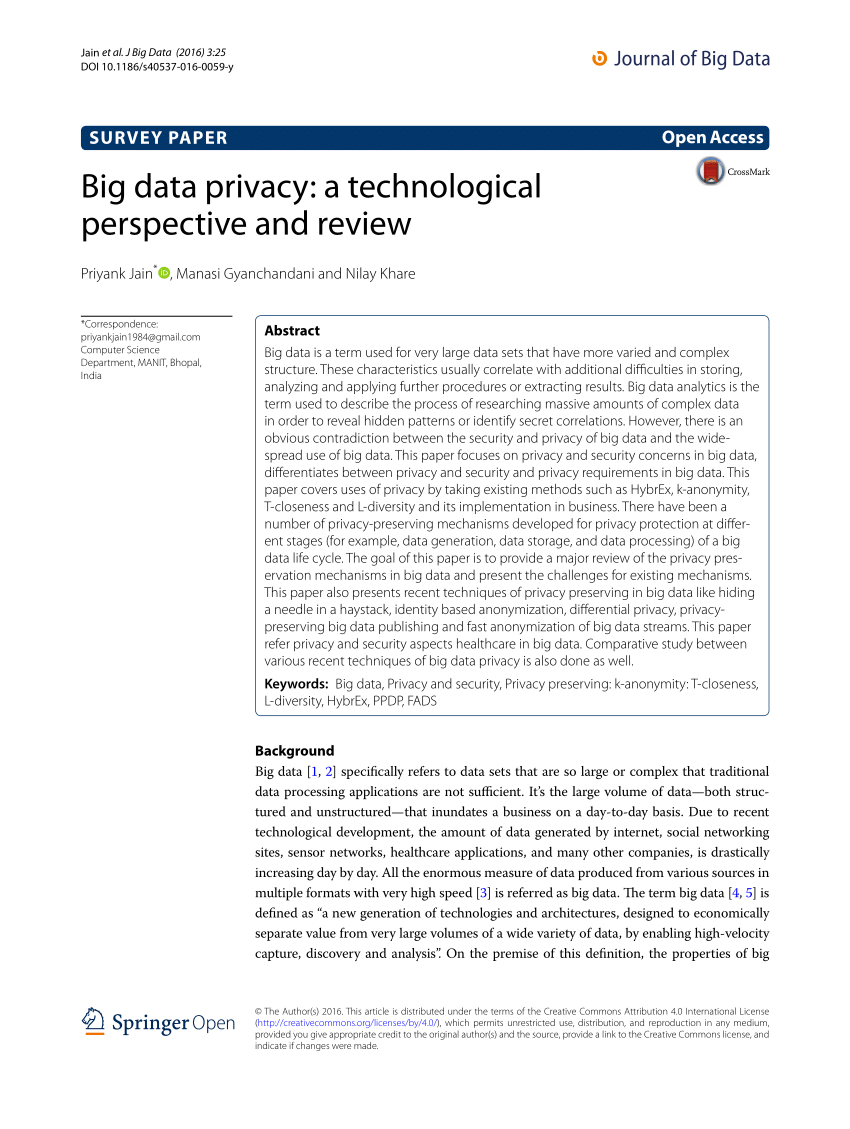 data privacy research paper pdf