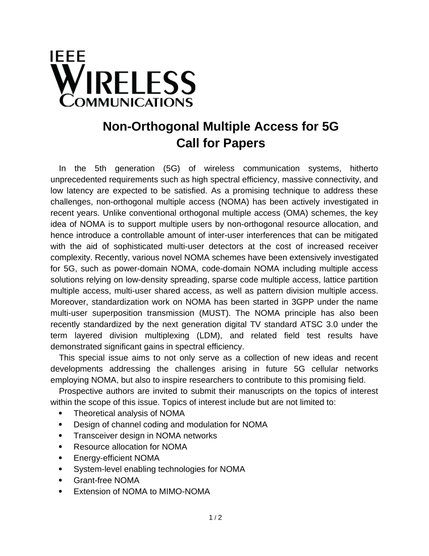 ieee research papers for wireless communication