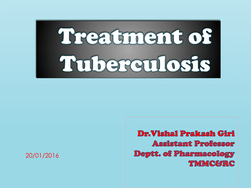 assignment on tuberculosis pdf
