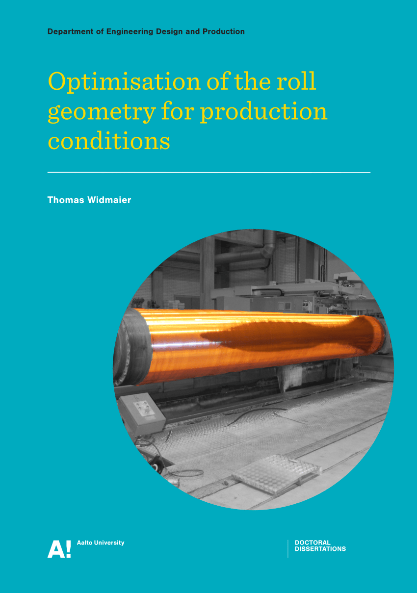 PDF) Optimisation of the roll geometry for production conditions