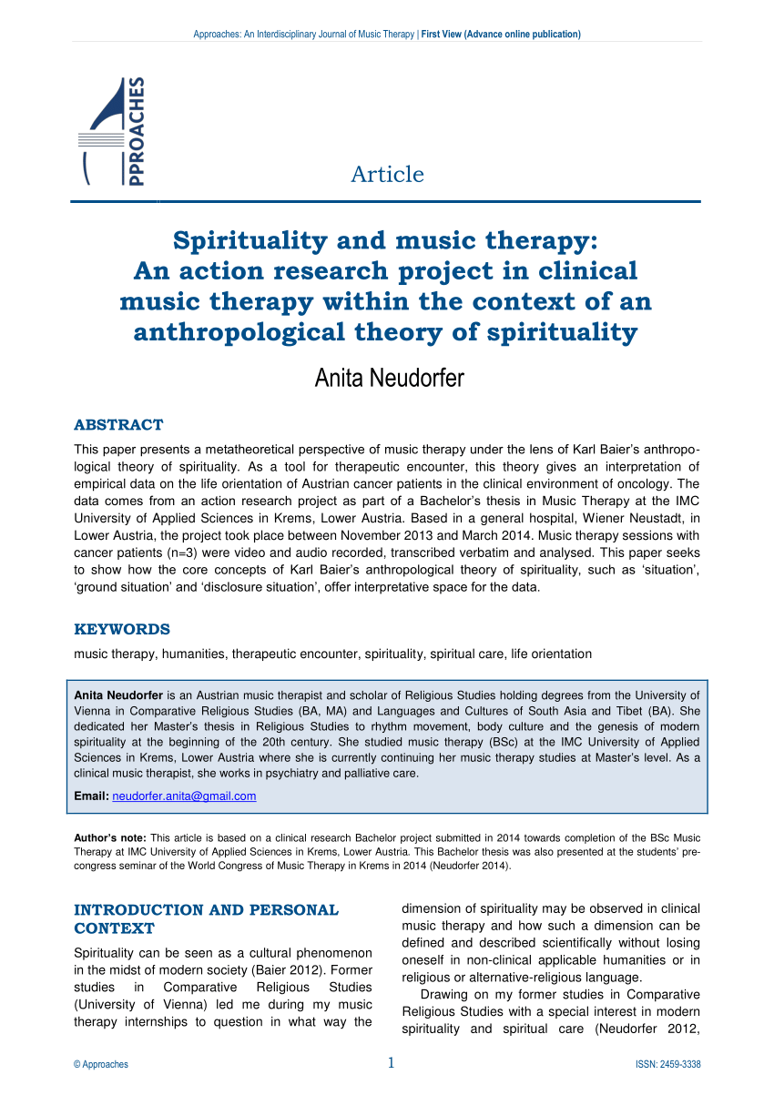music therapy research questions