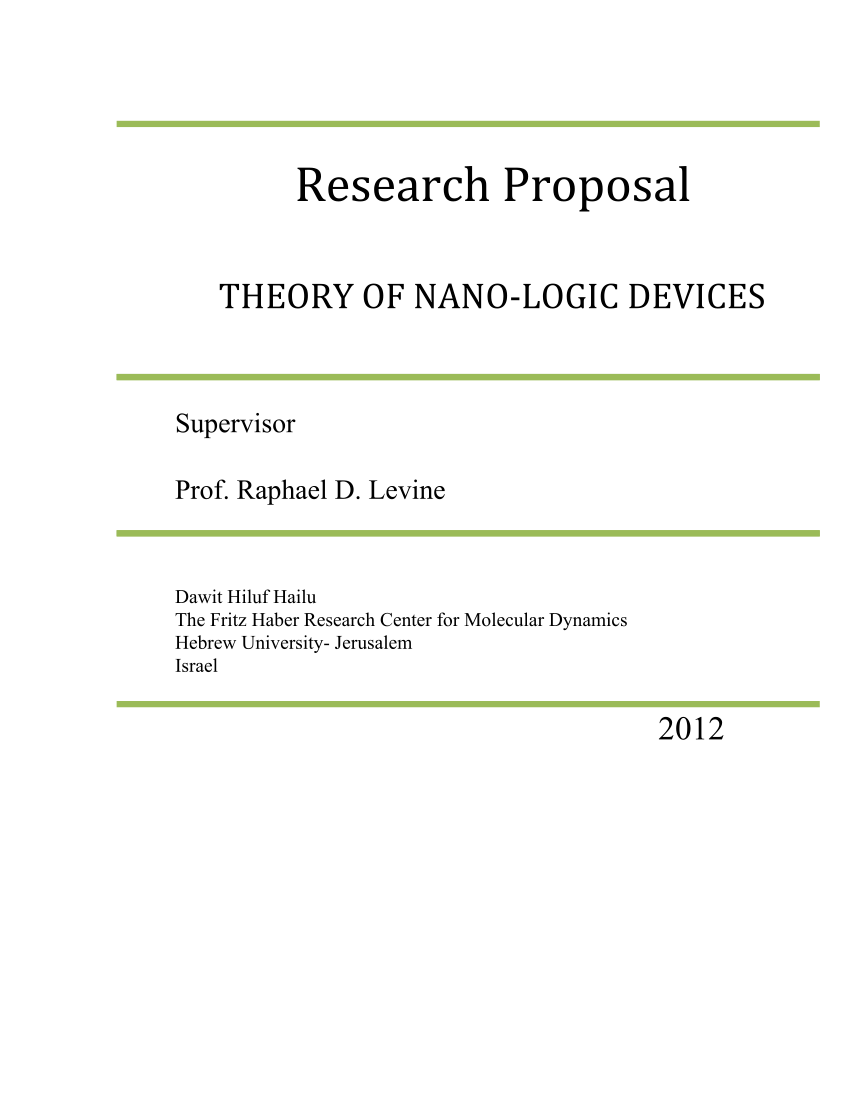 phd dissertation in nanotechnology