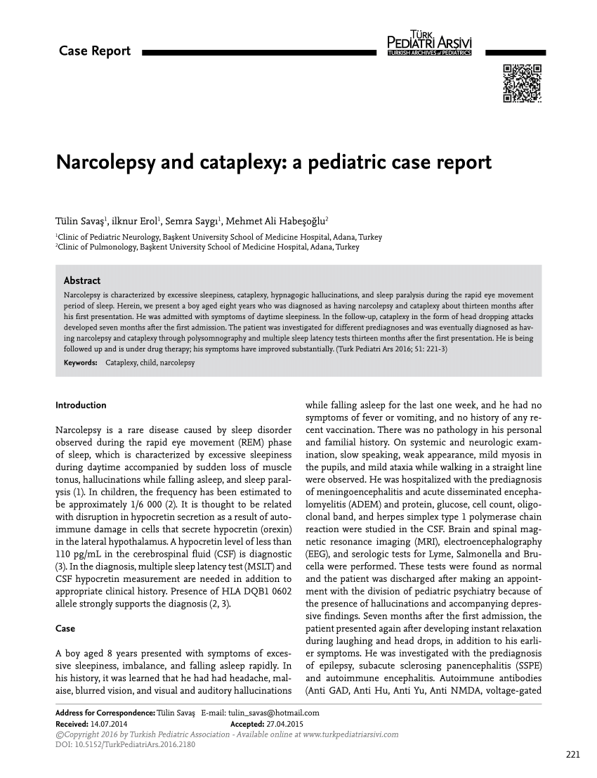 narcolepsy with cataplexy cbt