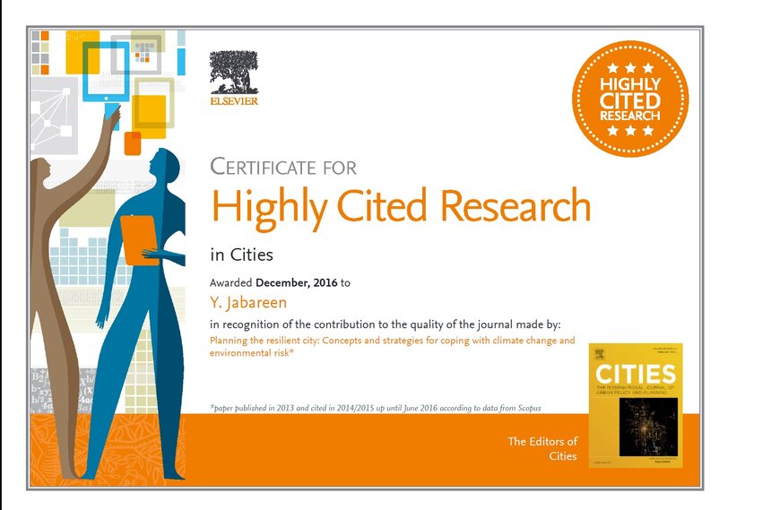 (PDF) Award Most Highly Cited Research