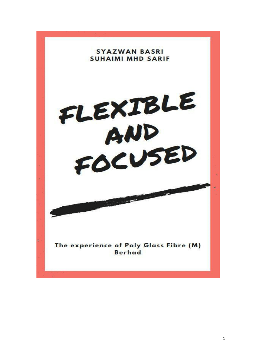 (PDF) Flexible and Focused: The Experience of Poly Glass ...