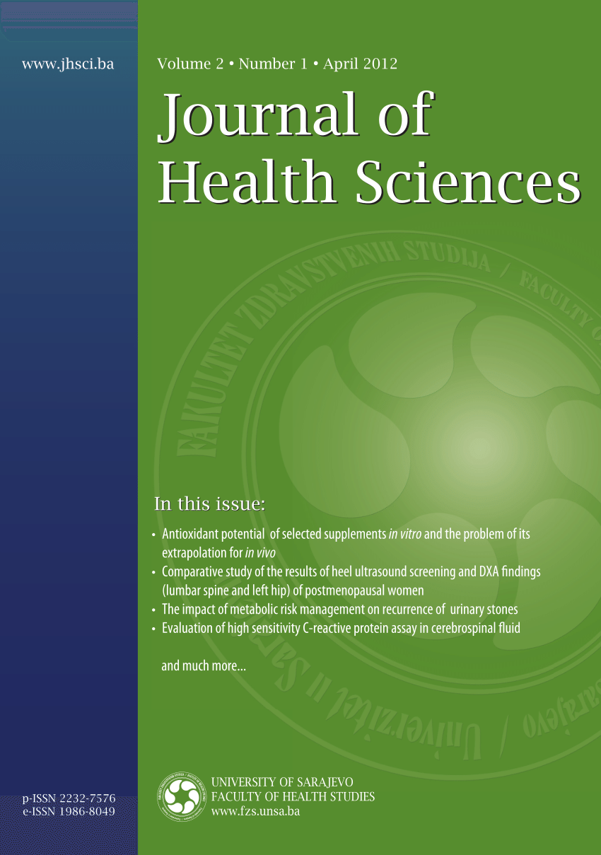 PDF) Journal of Health Sciences 2012;2(1)