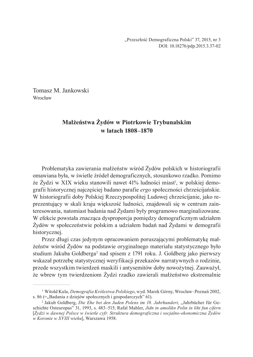 billig Kilimanjaro Credential PDF) Jewish Marriages in Piotrków Trybunalski in the Years 1808–1870