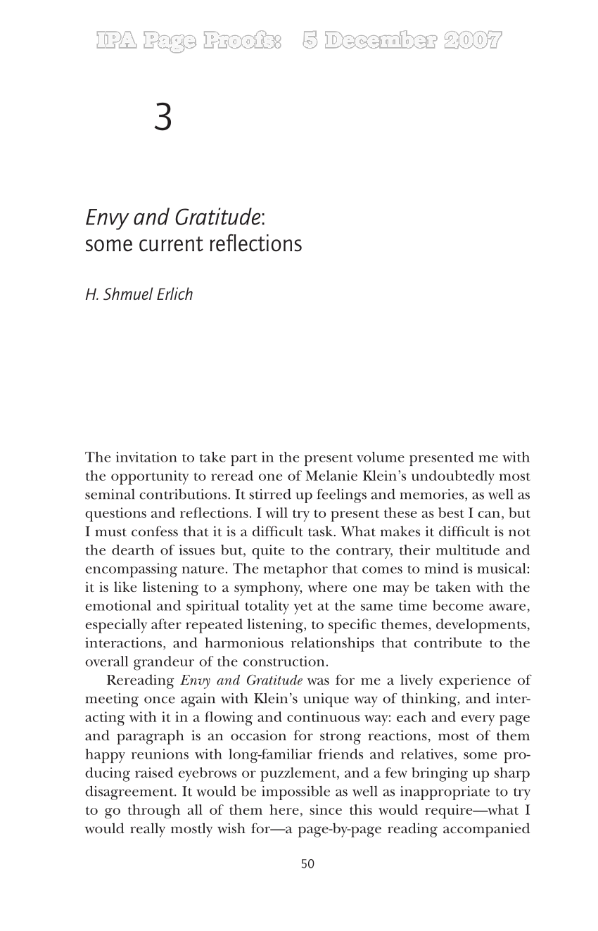 envy essay pdf